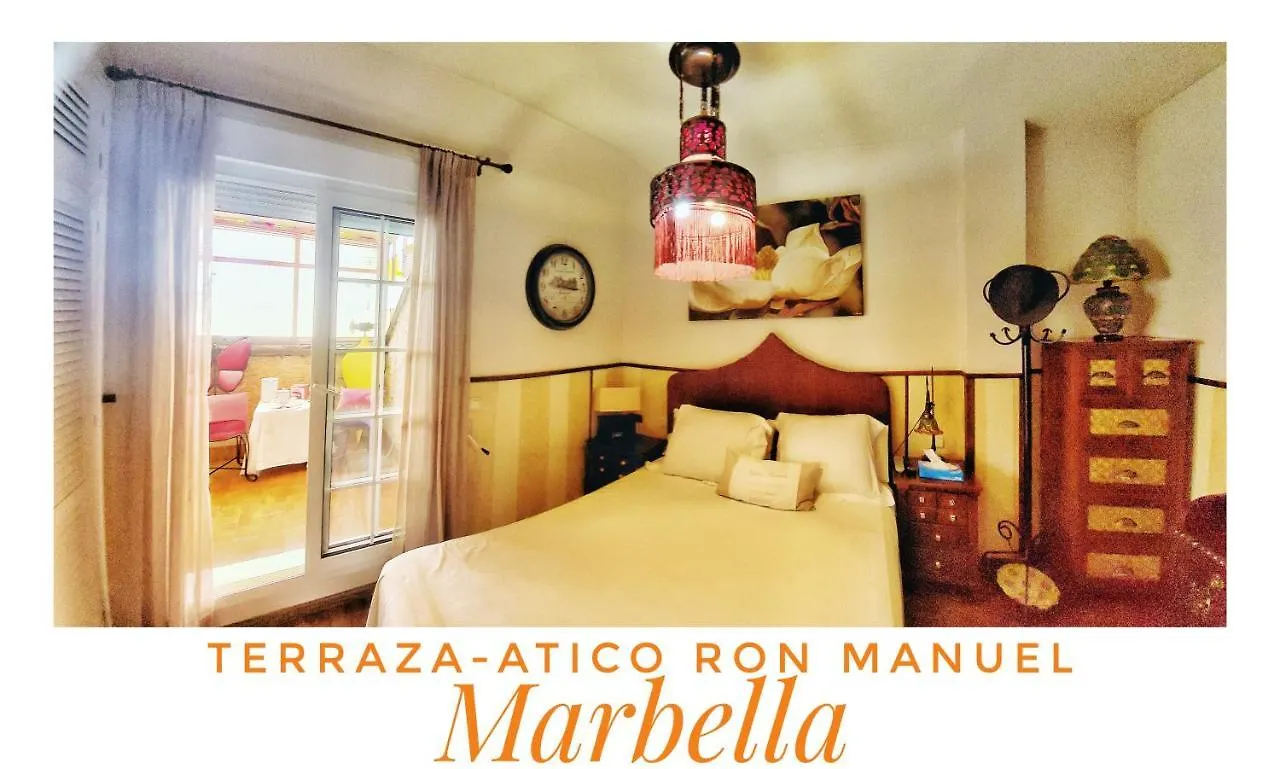 Atico 3 Dormitorios Ron Manuel Marbella Centro Apartman